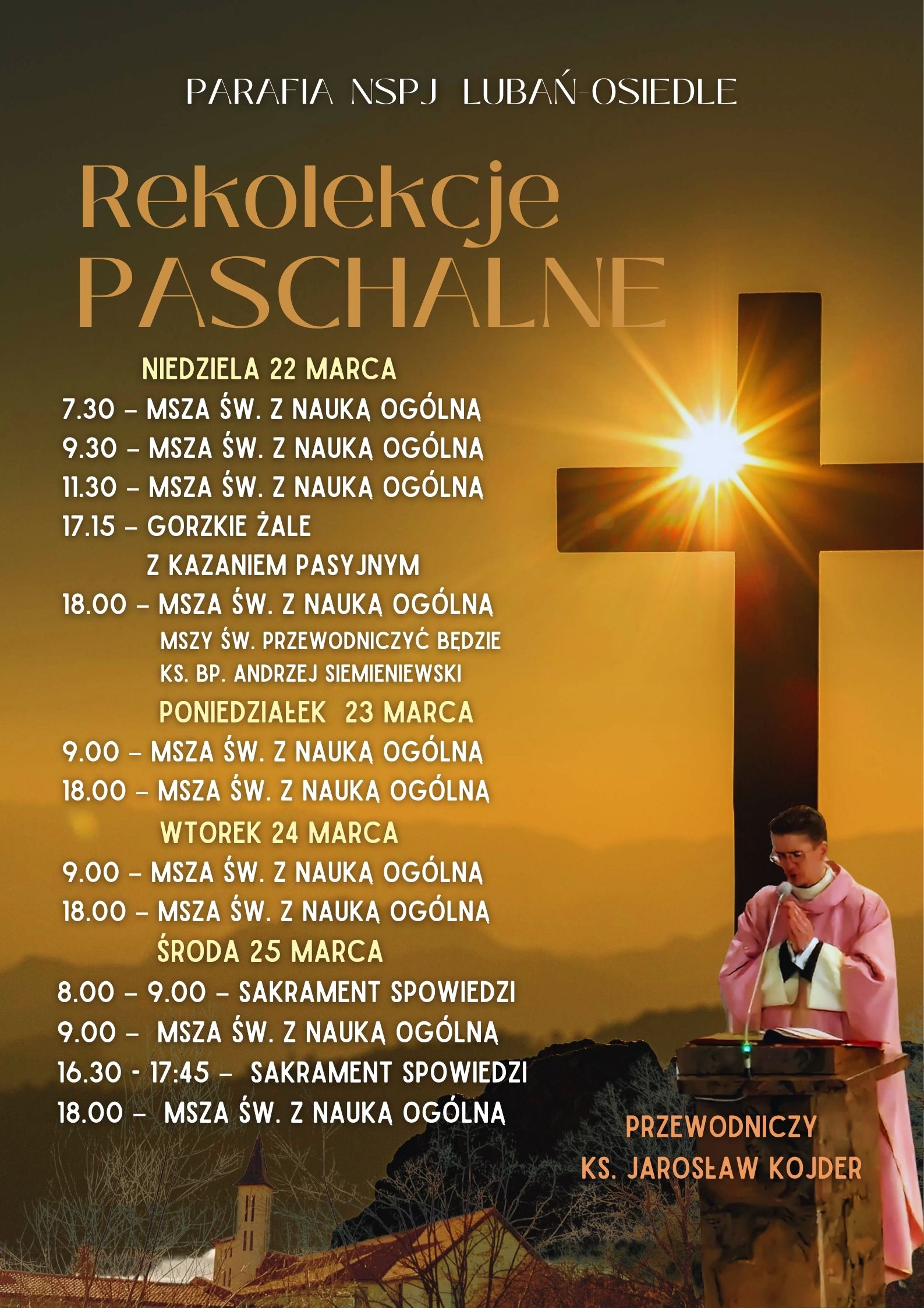 red white minimalist good friday poster