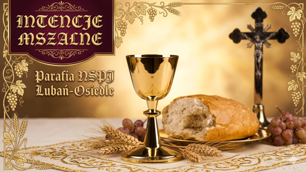 INTENCJE MSZALNE od 17 do 24 maja 2026 1 1000135401